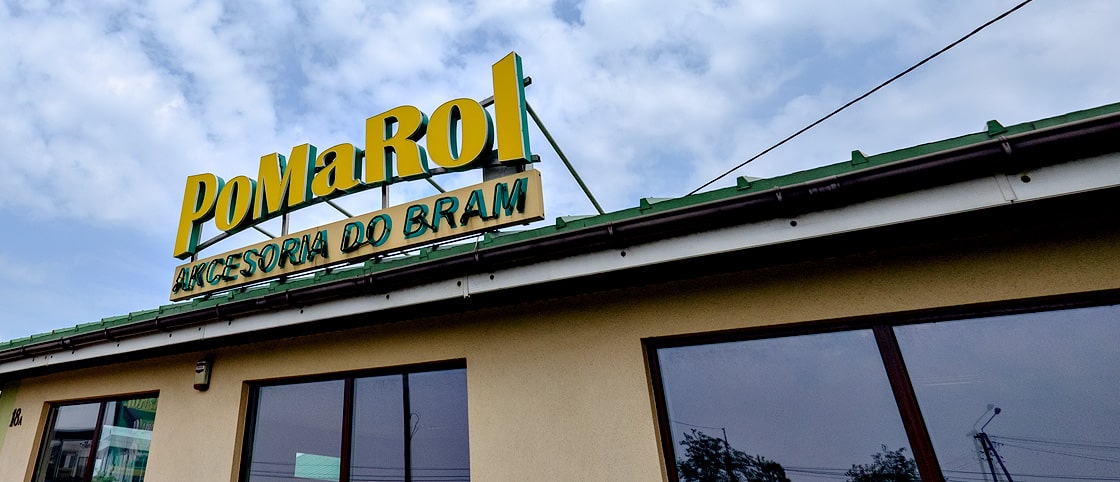 Vozíky pre samonosné koľajnicové brány, valce, príslušenstvo k bráne, výrobca Poľsko