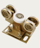 Vozíky pre samonosné koľajnicové brány, valce, príslušenstvo k bráne, výrobca Poľsko