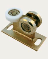 Vozíky pre samonosné koľajnicové brány, valce, príslušenstvo k bráne, výrobca Poľsko