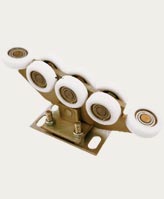 Vozíky pre samonosné koľajnicové brány, valce, príslušenstvo k bráne, výrobca Poľsko